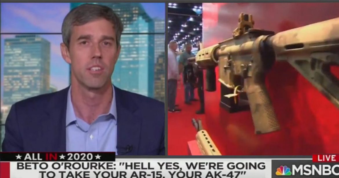 Beto O’Rourke Named ‘AR-15 Salesman of the Year’ by NRA