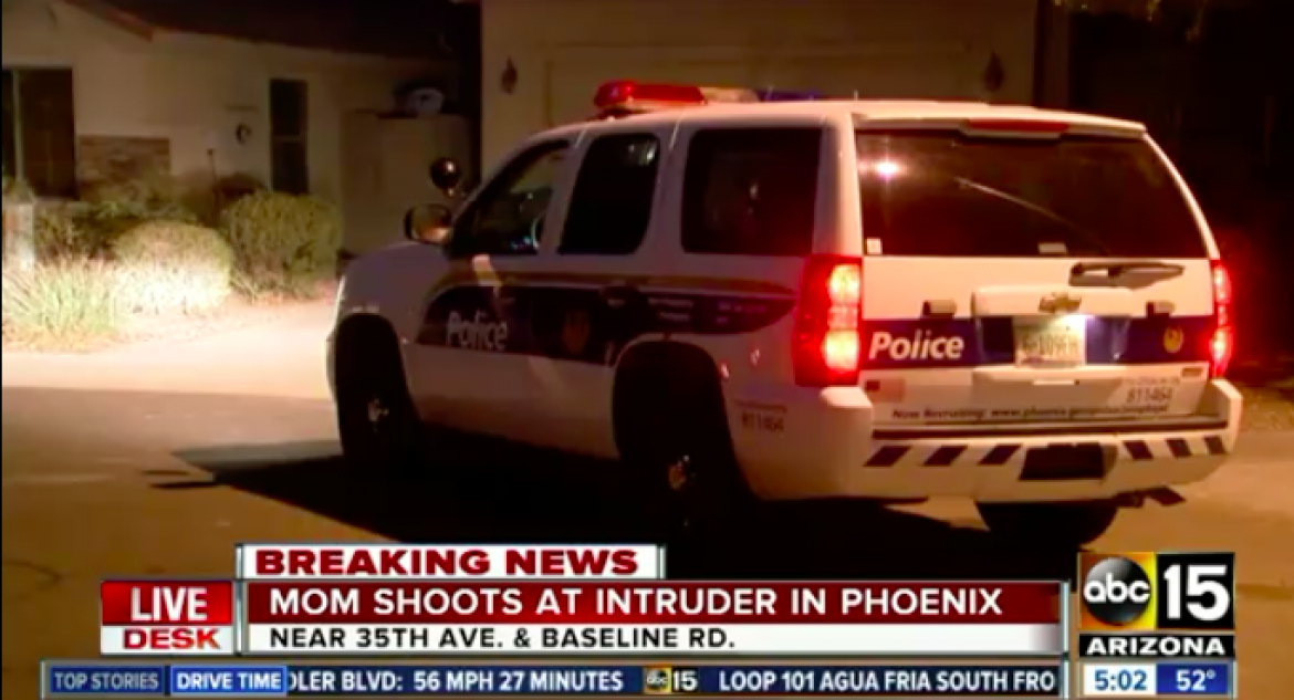 Pregnant Mom Scares Away Phoenix Home Intruder
