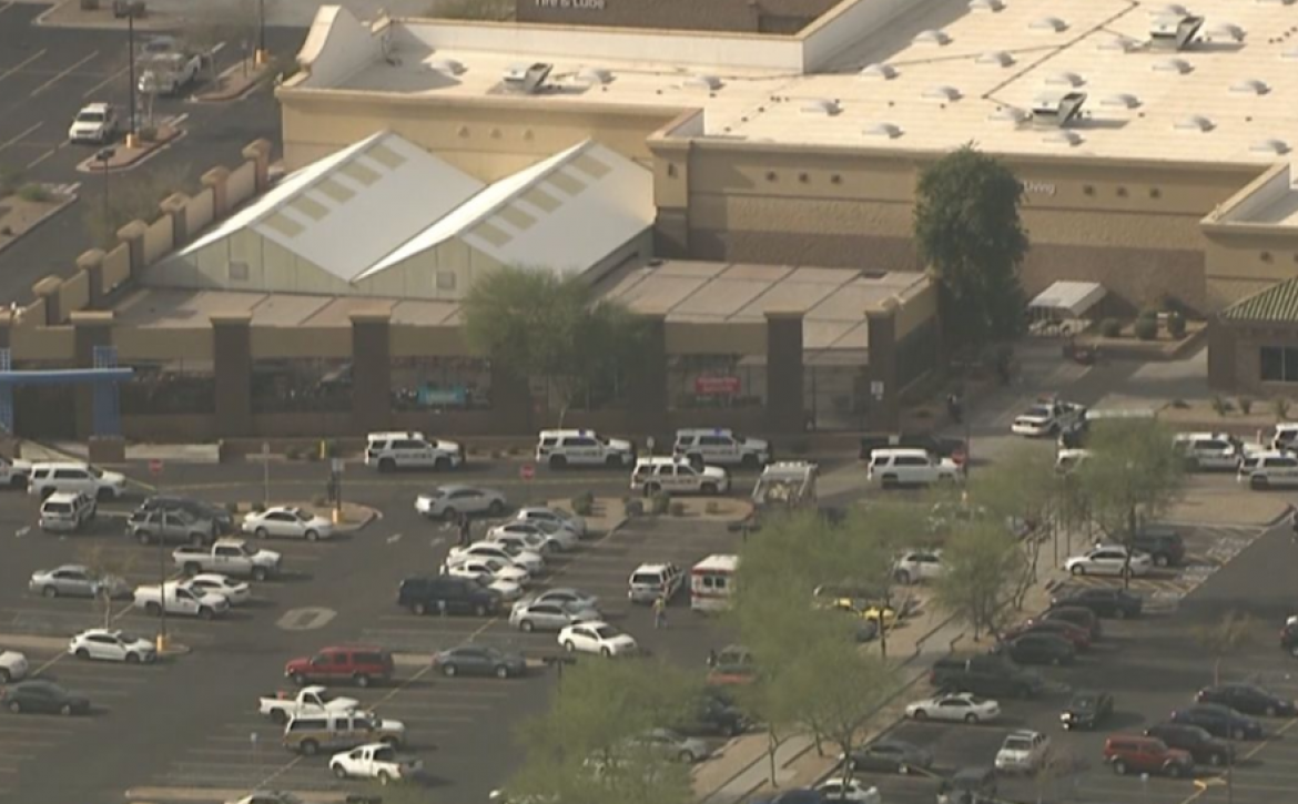 Two people shot Wednesday at Glendale Walmart; suspect on the run