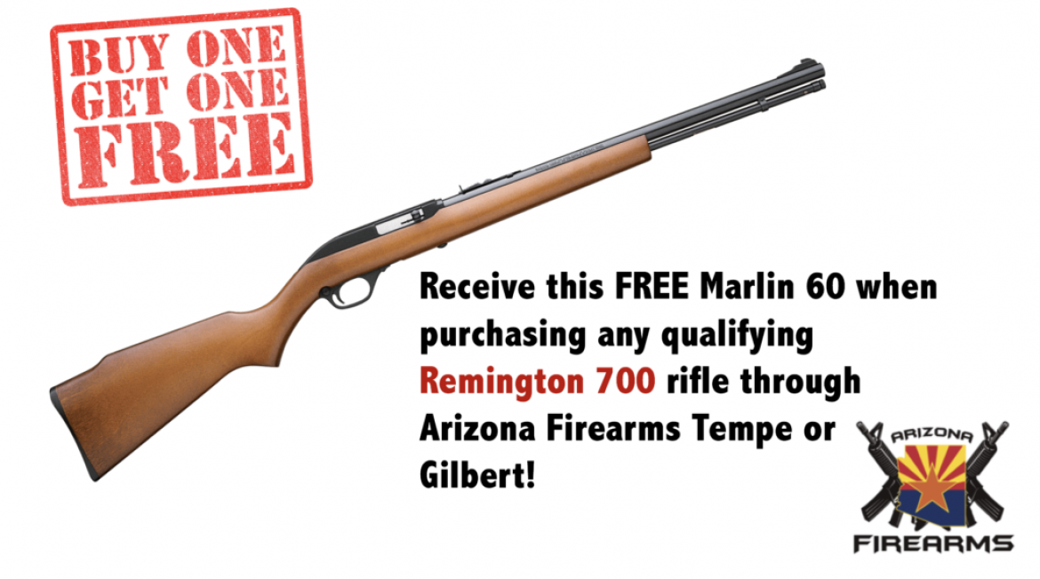 Buy a Rifle, Get a Rifle FREE!